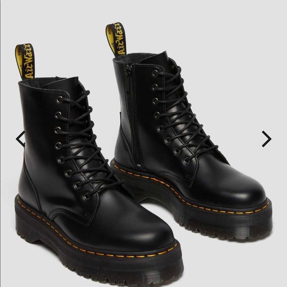 ミドルブーツ DR.MARTENS Women Boots 101YSSMOOTHBLACK Black Dr. Martens | Shoes | Dr Martens Jadon Platform Boots Size 7